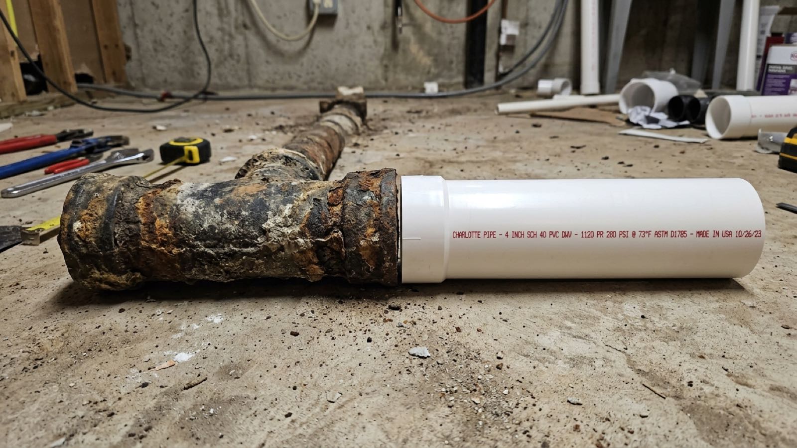 Cast Iron Pipe Replacement in Jacksonville, FL — RiverCity Plumbing in Jacksonville, FL