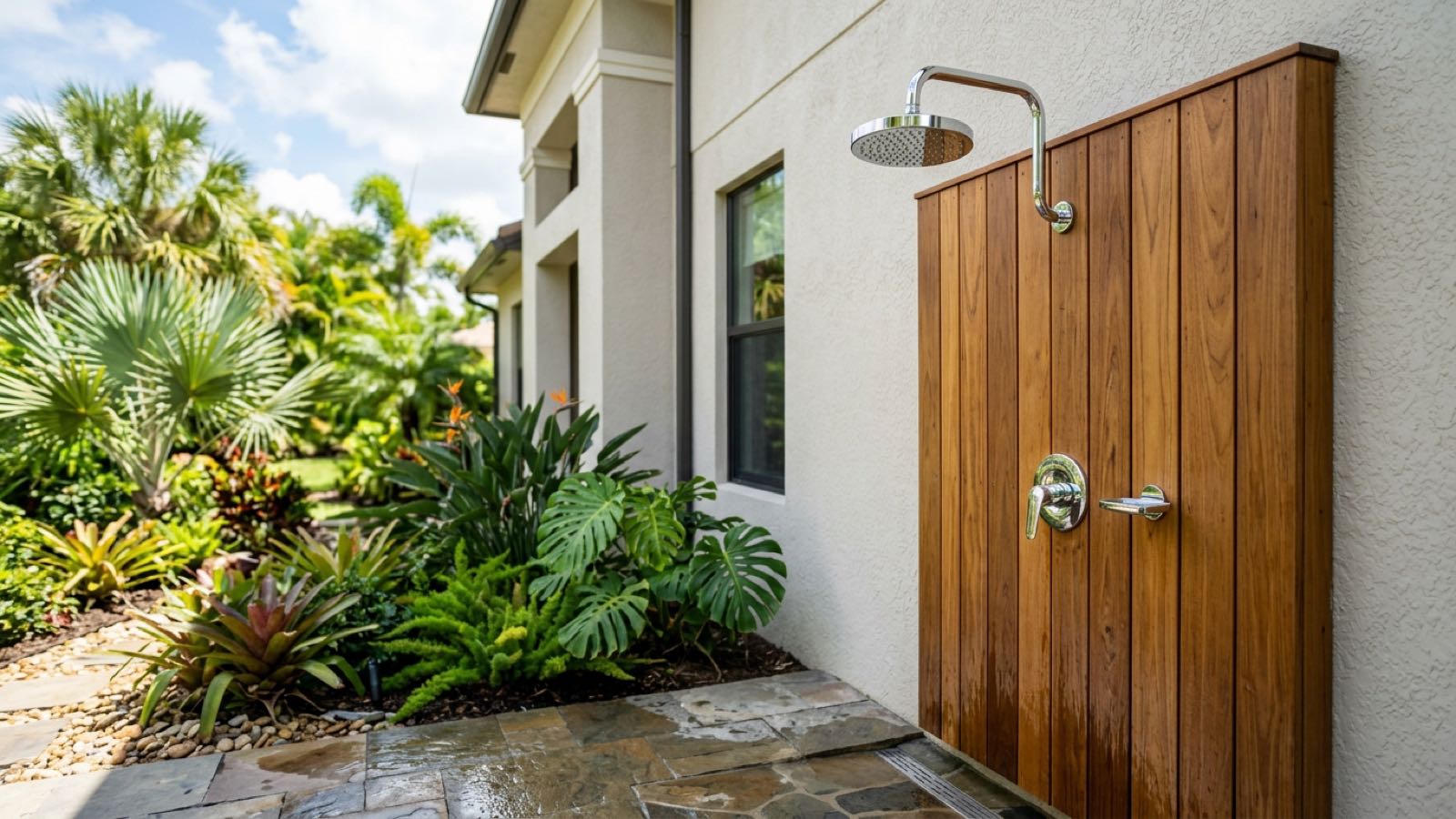 Professional Outdoor Shower Installation in Jacksonville, FL — RiverCity Plumbing in Jacksonville, FL