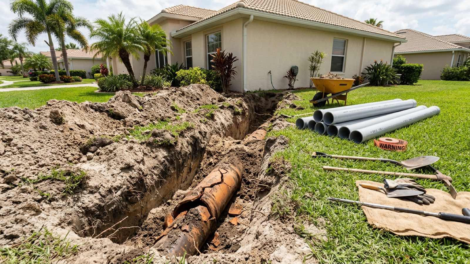 Sewer Line Repair in Jacksonville, FL — RiverCity Plumbing in Jacksonville, FL