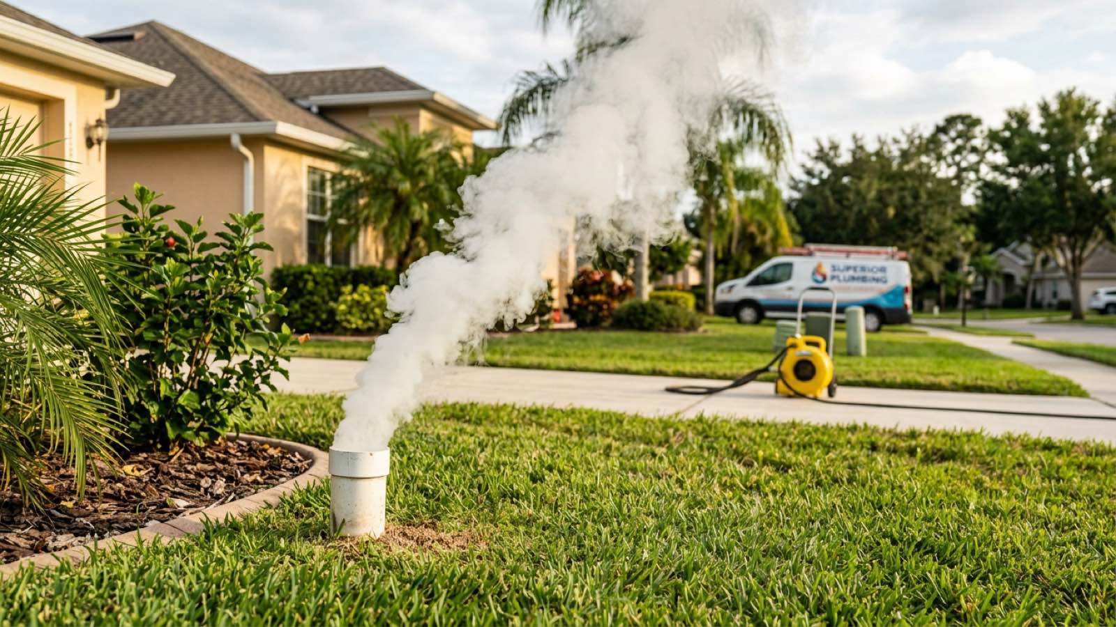 Professional Sewer Line Smoke Testing in Jacksonville, FL — RiverCity Plumbing in Jacksonville, FL
