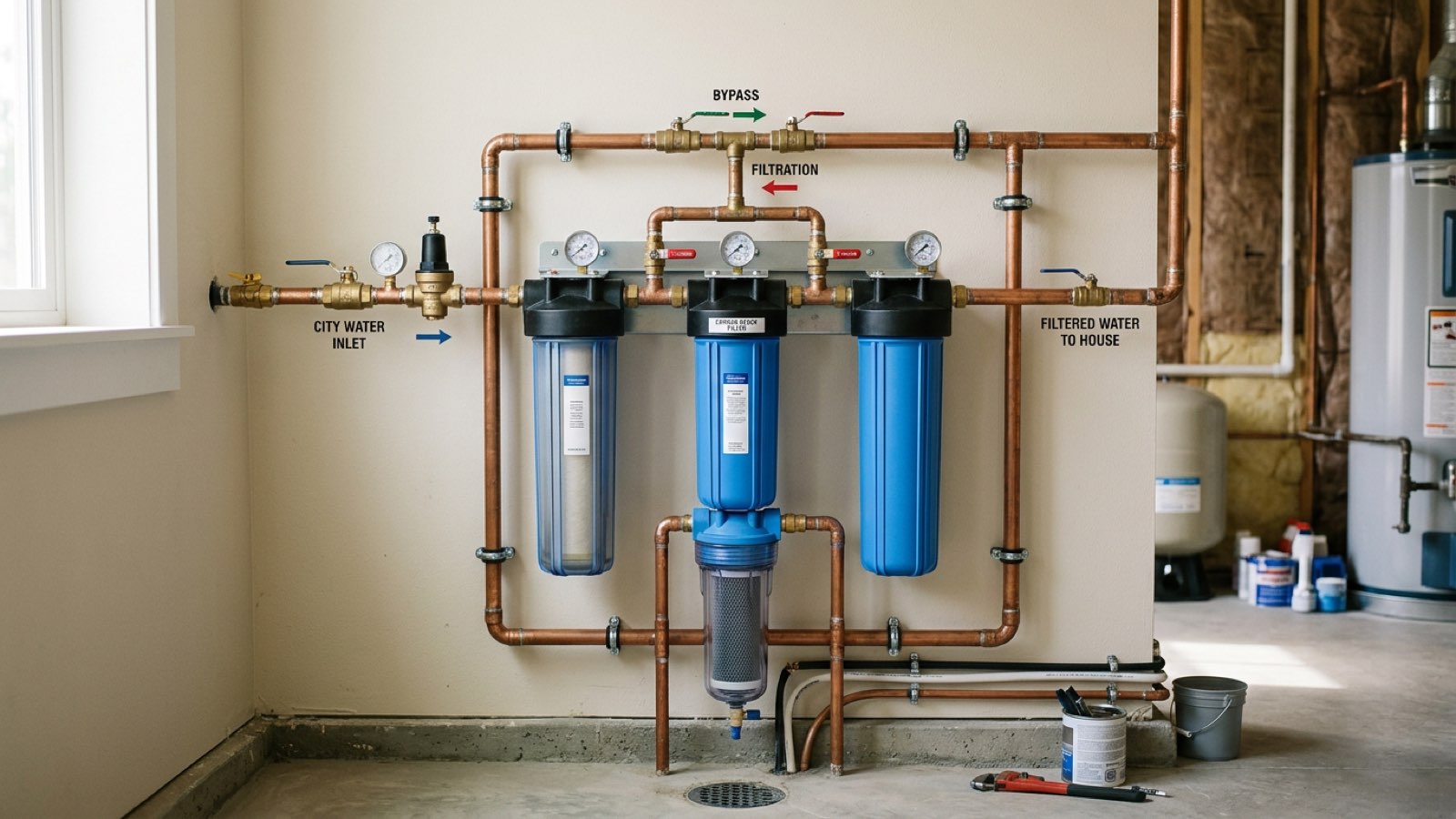Whole-House Water Filtration Jacksonville, FL — RiverCity Plumbing in Jacksonville, FL